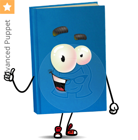 Book Character Animator Puppet